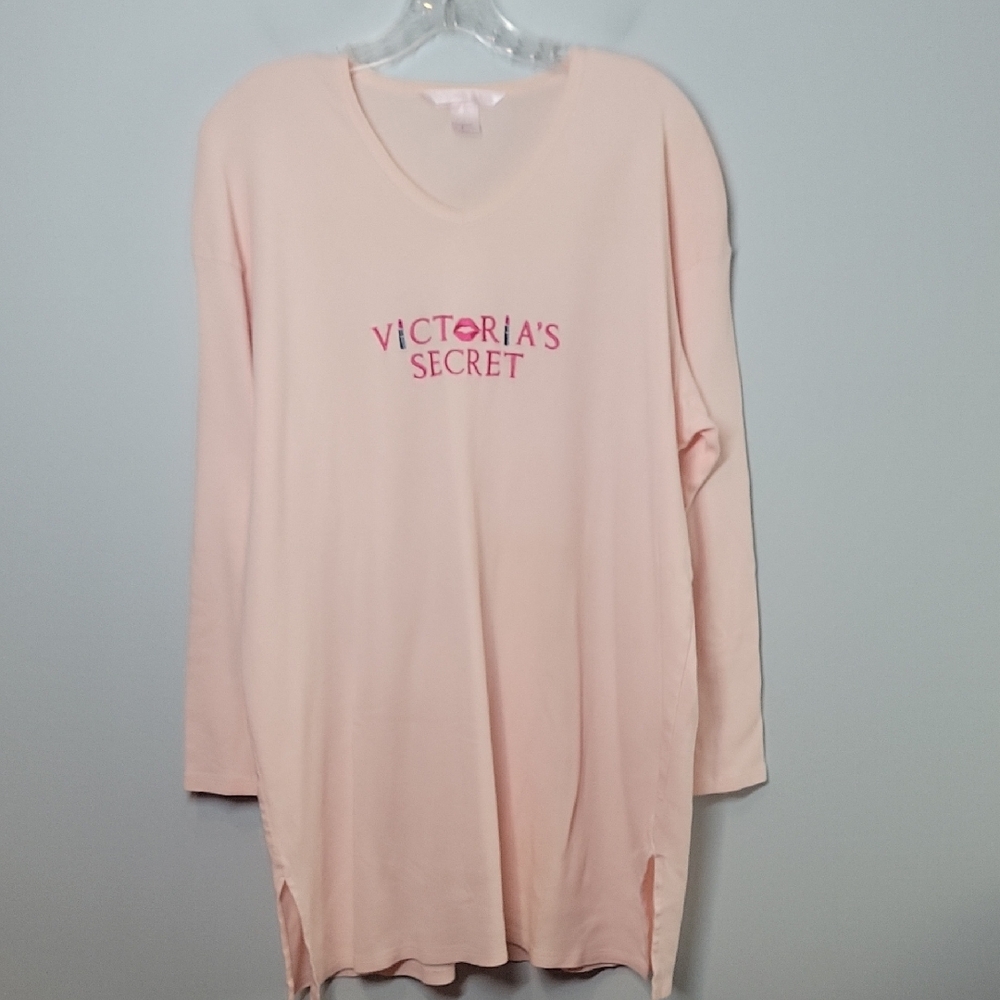 Victoria's Secret Vintage Y2k Lipstick Lips PJ Gown size small